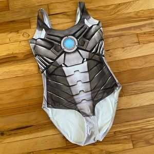 🎃 BlackMilk Cyberman Swim Long Torso Size | Doctor Who